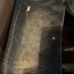 Ladies, blue jeans, new